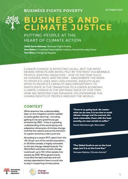 Business and Climate Justice