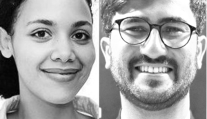 Penelope Gregoriou and Muhammad Hassan Dajana.
